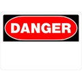 Hillman 10X14 Danger Blank Sign 842052